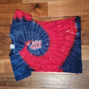 StL Cardinals tie dye tshirt